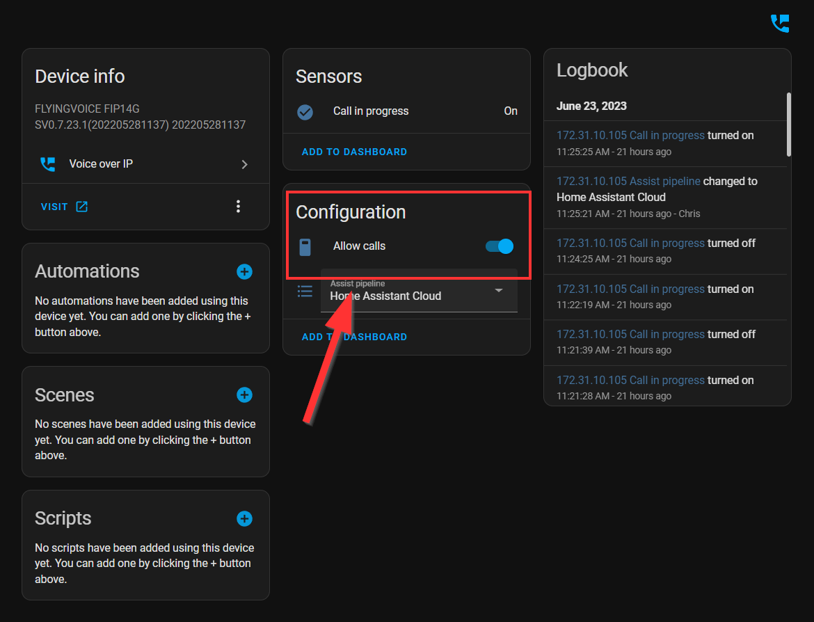 Using Your VOIP Phone to Control Your House