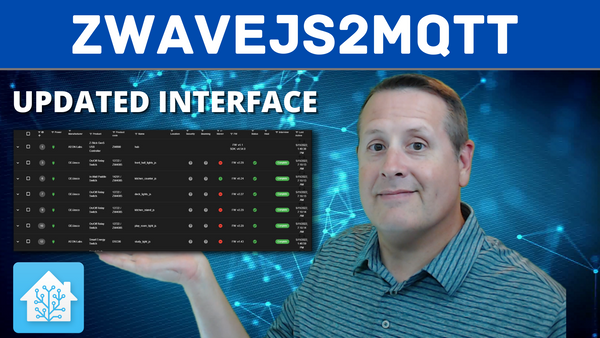 The New Zwave JS to MQTT Interface - Full Install