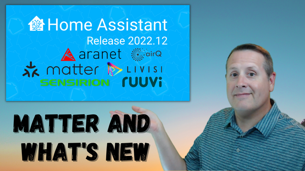 Home Assistant 2022.12 Update